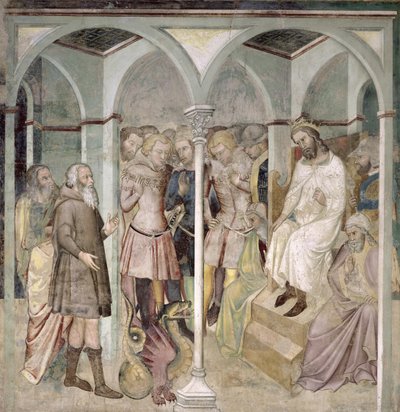 Moses and the Brazen Serpent, 1356-67 by also Manfredi de Battilori Bartolo di Fredi